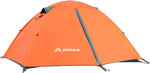 2/4 Person Camping Tent Lightweight Backpacking Tent Waterproof Windproof Two Doors Easy Setup Double Layer Outdoor Tents for Family Camping Hunting Hiking Mountaineering Travel | PrepWiseGear