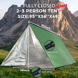 Customer photo of XL Reusable Survival Shelter Tent - Waterproof