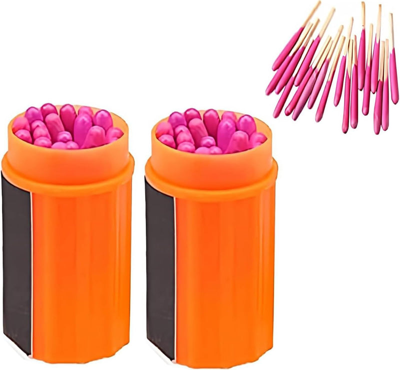 Waterproof Matches, Fire Starter Survival Kit, Stormproof Matches for Camping, Emergency Matches Waterproof with Case for Hiking Camping Outdoor Survival