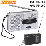 Customer photo of Portable AM/FM World Band Radio - Battery