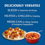 Vienna Sausage, Ready to Eat Canned Meat, 10G Protein per Serving, 4.6 Oz. Can (Pack of 24) | PrepWiseGear