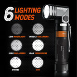 Customer photo of 1000-Lumen Magnetic Flashlight - 6 Modes