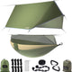 2-Person Camping Hammock with Net & Straps