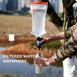 Upgrade Water Bag 2L Compatible with Sawyer Squeeze Water Filter, Durable TPU Material, BPA & PVC Free Squeeze Pouch, Collapsible Hydration Canteens for Camping Hiking Cycling (1 Pc) | PrepWiseGear
