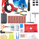 110-Piece Car Emergency Kit with Jumper Cables