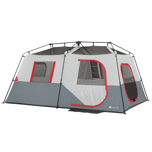 13' X 9' 8-Person Instant Cabin Tent with LED Lights, 36.9274 Lbs | PrepWiseGear