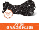 Survival Life Tent • 2 Person Mylar Emergency Shelter Tube Tent + Paracord • All-Weather Protection for Camping, Hiking, & Survival Kits • Includes Emergency Whistle | PrepWiseGear