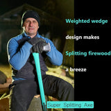 Customer photo of 36" Splitting Axe, Chopping Axe|Splitting Maul for