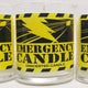 3-Wick Emergency Candles - 3 Pack