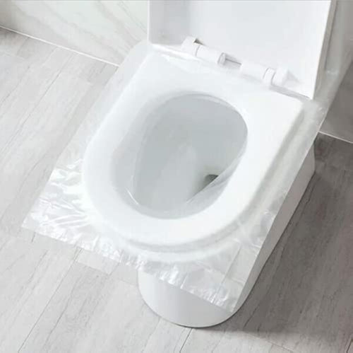 10-50 PCS Disposable Toilet Seat Hotel Plastic Waterproof