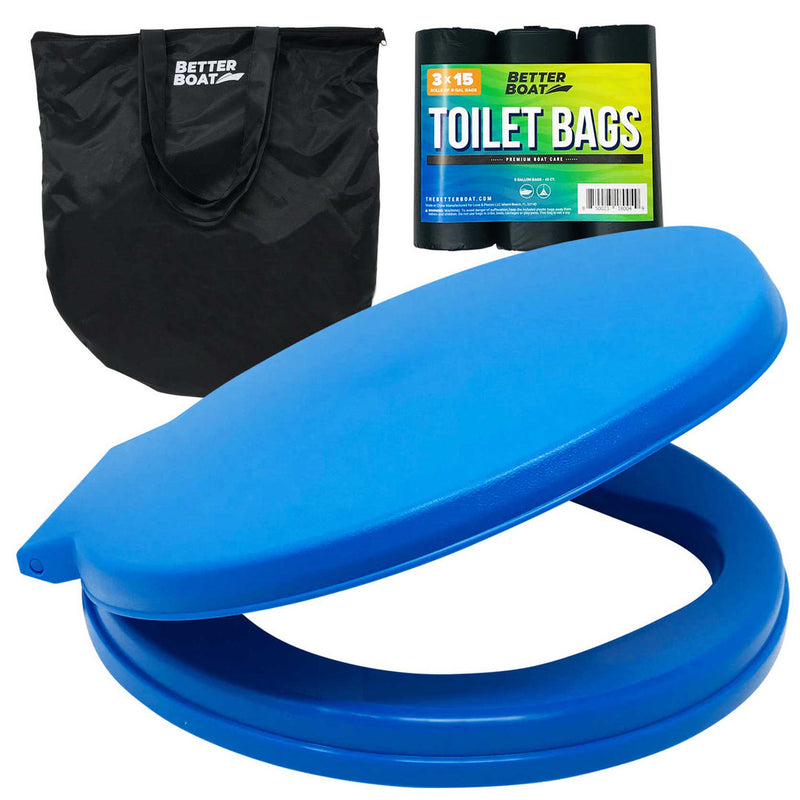 Portable Camping Toilet Seat with Lid