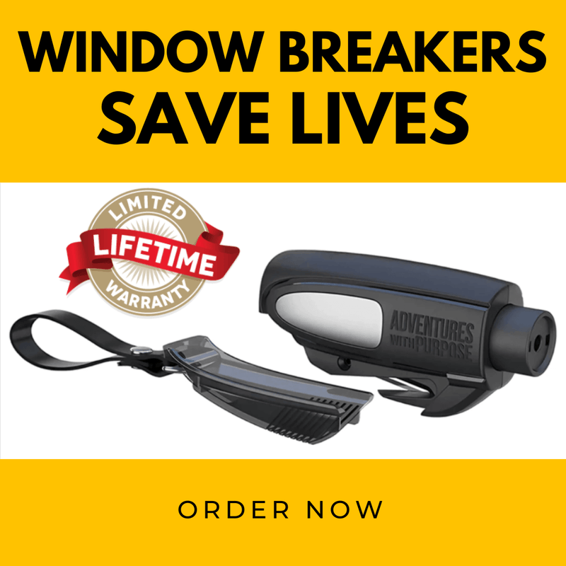 2-in-1 Car Safety Hammer & Seatbelt Cutter
