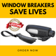 2-in-1 Car Safety Hammer & Seatbelt Cutter