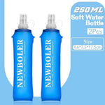 250Ml 500Ml Water Bottle TPU Folding Soft Flask Sport Water Bottle Water Bag Collapsible Water Bottle Running Camping | PrepWiseGear