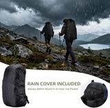 Customer photo of 90L Hiking Backpack with Rain Cover