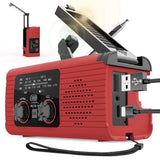 Customer photo of Hand Crank Solar Weather Radio with Flashlight