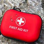 138 Pcs Mini First Aid Kit Travel Size, TSA Approved Small First Aid Kit for Car, Hiking & Home, Compact Travel Medicine Kit, Med Kit | PrepWiseGear