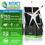 Nature'S Generator Elite Platinum 3600W Continuous / 7200W Peak Portable Power Station | PrepWiseGear