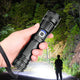 90,000LM Rechargeable LED Tactical Flashlight