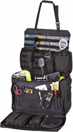 Tactical Wingman Patrol Bag – Police Gear Car Seat Organizer for Law Enforcement, Black, Style 56045ABR | PrepWiseGear