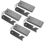 Fire Starter Magnesium Flint Tools Waterproof Emergency Matches, 4 Pack | PrepWiseGear