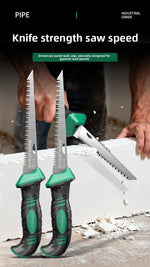 Handheld Manual Saw Wall Panel Saw Household Woodworking Saw Express Park Forest Garden Art Saw Gypsum Board Saw