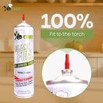 Butane Refill, Butane Torch Fuel Refill, Gas Lighter Fluid Refill Canister, Kitchen Blow Torch Fluid – Universal Tip – (1 Can 3.38Oz)