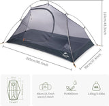 Customer photo of 1-Person Lightweight Backpacking Tent - Waterproof