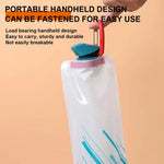 Outdoor Cycling Sports Water Bottle - Mountaineering Portable Water Cup - PE Plastic Folding Water Bag - Gift Promotion Water | PrepWiseGear