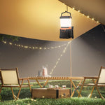 LED Camping Lantern, All-In-One, 1000LM, 360° Illumination, 4 Lighting Modes, Battery Powered Light, Outdoor Robust Flashlight, Built to Last Light, Ideal for Hiking Fishing Outages Repairs