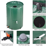 100 Gallon Collapsible Rain Barrel, Portable Water Storage Tank