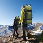 90L Hiking Backpack, Waterproof Camping Bag with Rain Cover, Lightweight Backpacking Back Pack