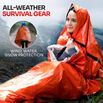 Emergency Sleeping Bag for Survival Gear and Supplies Life Bivy Sack Waterproof Mylar Emergency Blankets for Survival Kit Car Camping Gear Hiking Tac Bivvy Go Bags Supplies Sleep Sacks Shelter | PrepWiseGear