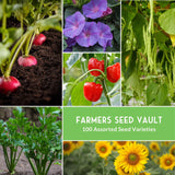 Customer photo of 100-Pack Heirloom Vegetable Seeds - Non-GMO Survival