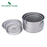 Customer photo of Titanium Camping Pot with Lid - Lightweight