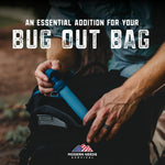 Ready Filter Personal Water Filter Straw | Backpacking Water Filter for Hiking & Camping | Portable Water Purifier Camping | Emergency Survival Gear & Camping Survival Kit | PrepWiseGear