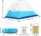 Customer photo of 2-Person Lightweight Waterproof Backpacking Tent