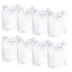 10L Collapsible Water Container Bag Folding Water Container Water Storage, 8 Pack