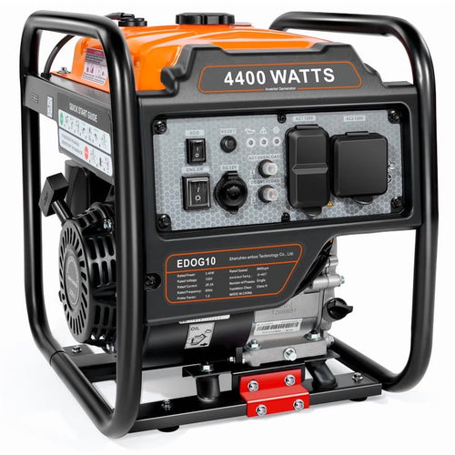 4400W Inverter Generator Gas Powered, Portable Gas Generator for Home and Outdoor Use, Leightweight and ECO Mode | PrepWiseGear