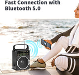 Customer photo of Portable AM/FM Bluetooth Radio - 5W Speaker