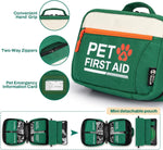 Bundle-Pet First Aid Kit, Emergency Medical Supplies for Dogs & Cats, Safety Essentials Pack with Thermometer+ | PrepWiseGear