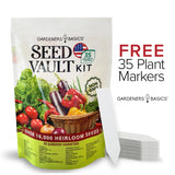 Customer photo of 35-Variety Heirloom Seed Vault Kit