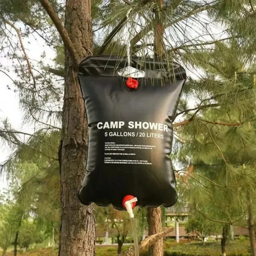 Car Camping Equipment, Shower Water Bag, Picnic Water Storage Bag, Shower Water Bag, Outdoor Camping Folding Water Bag | PrepWiseGear