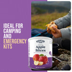 Dehydrated Apple Slices Can - Gluten Free Survival Food with Long Shelf Life - Dehydrated Emergency Food Supply for Camping, Prep & Everyday Meals - 20 Servings | PrepWiseGear