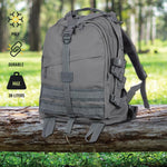 Large Transport Pack - Rugged Tactical Backpack MOLLE Bag for EDC Storage | PrepWiseGear