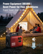 3800-Watt Portable Inverter Generator Gas Powered, Quiet for Camping | PrepWiseGear