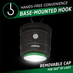 LED Camping Lantern X1000, Bright and Rugged Tent Light, Water-Resistant Rechargeable Lantern for Camping, Hiking, Fishing, Emergency, Portable Light (USB Cable Included)