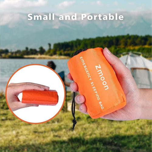 Emergency Sleeping Bag Survival Bag, Portable Waterproof Thermal Bivy Sacks,Bivvy Bags,Camping Mylar Sleeping Bag Survival Gear Emergency Blankets Survival Shelter | PrepWiseGear