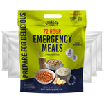 Deluxe 30-Day Emergency Food Supply 5-Gallon Survival Food with 72-Hour Be Ready ?On-The-Go? Kit (212 Total Servings) | PrepWiseGear