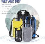 Dry Bag for Kayaking Waterproof 2L/5L/10L/15L/20L, Small Dry Sack Waterproof Bag for Boating | PrepWiseGear